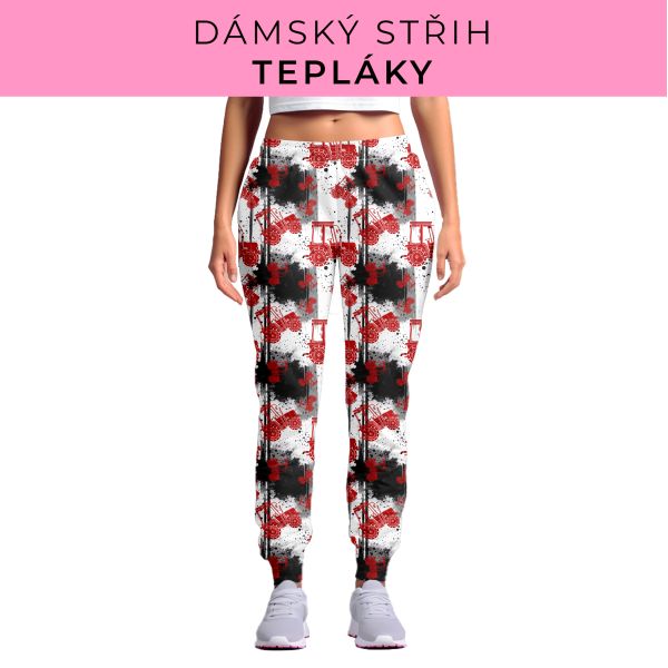 DÁMSKÝ střih - tepláky