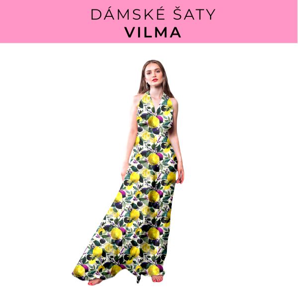 DÁMSKÝ střih - šaty Vilma