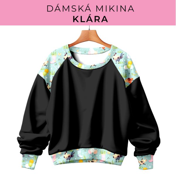 DÁMSKÝ střih - mikina Klára