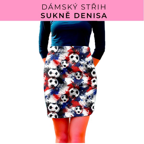Dámský střih - Dámská sukně Denisa