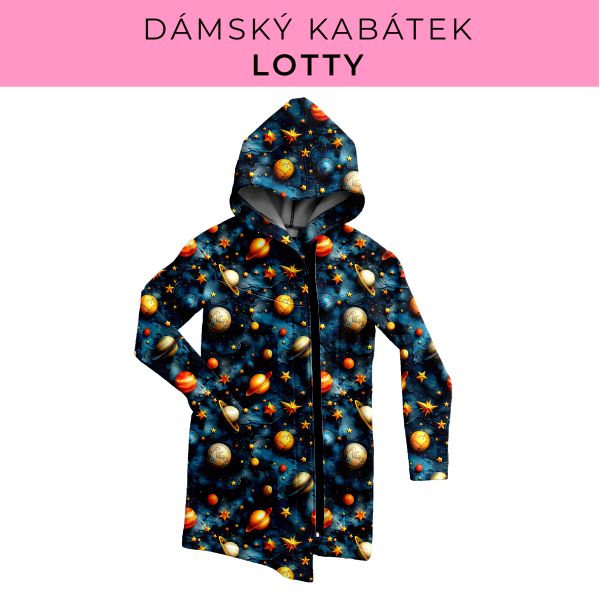 DÁMSKÝ střih - Kabátek Lotty