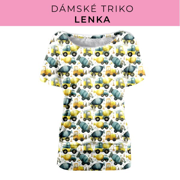 DÁMSKÝ střih - Triko Lenka
