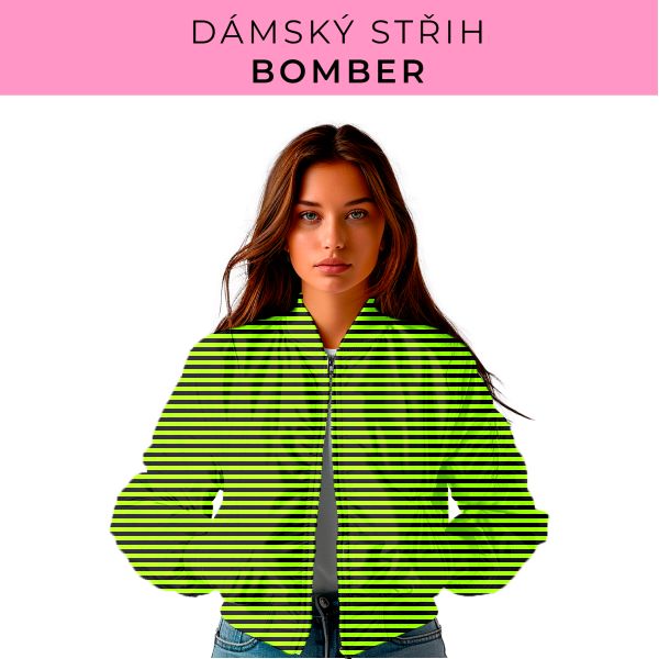 DÁMSKÝ střih - Bomber