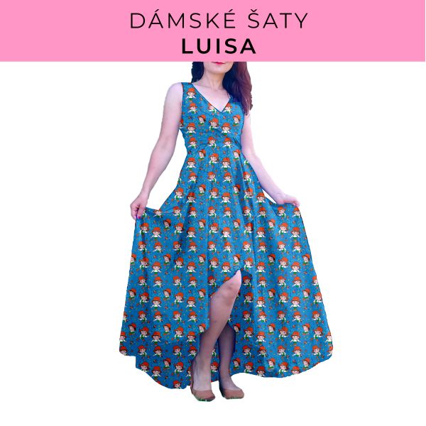 DÁMSKÝ střih - šaty Luisa