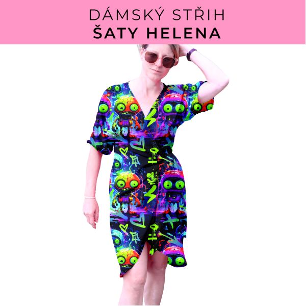Dámský střih na šaty  Helena