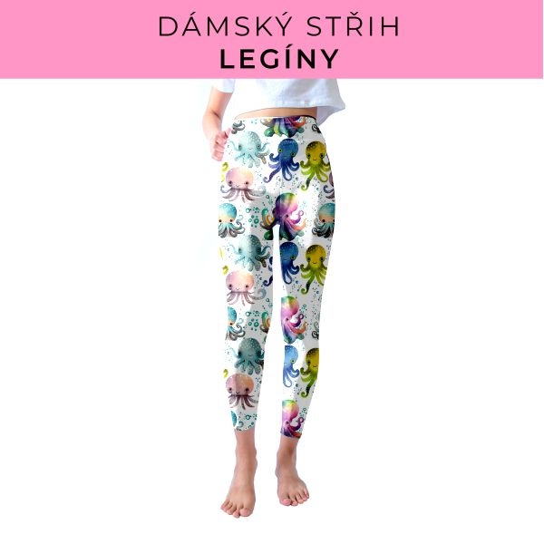 DÁMSKÝ střih - legíny SPORT - SLIM FIT