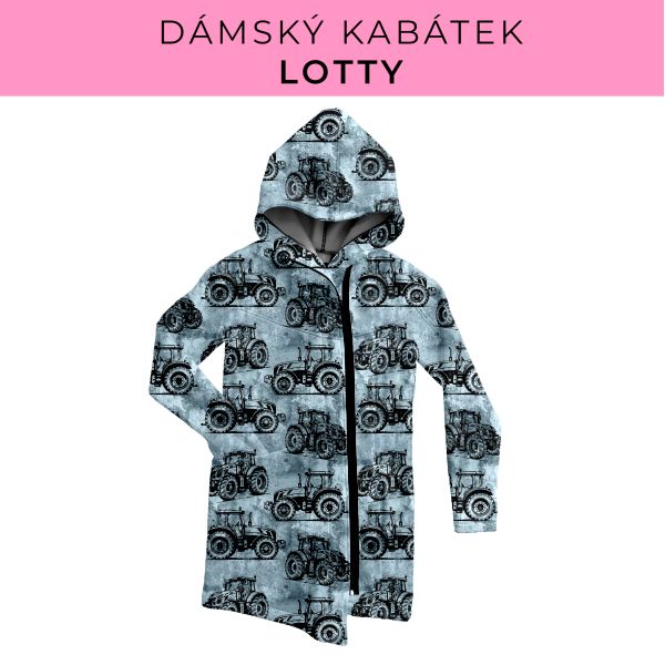 DÁMSKÝ střih - Kabátek Lotty