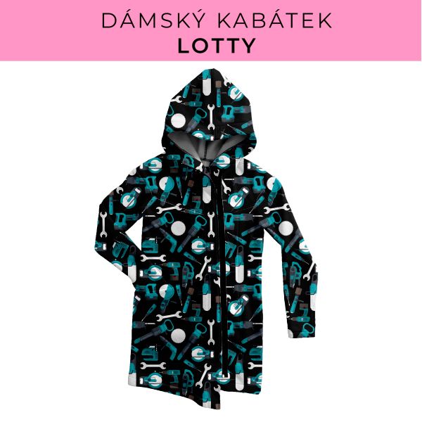 DÁMSKÝ střih - Kabátek Lotty