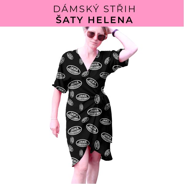 Dámský střih na šaty  Helena