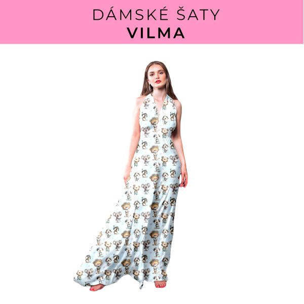 DÁMSKÝ střih - šaty Vilma
