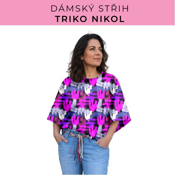 Dámský střih -  triko Nikol