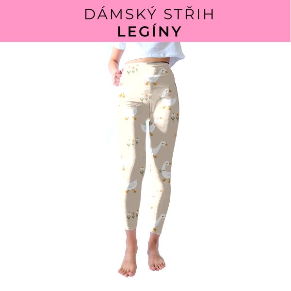 DÁMSKÝ střih - legíny SPORT - SLIM FIT