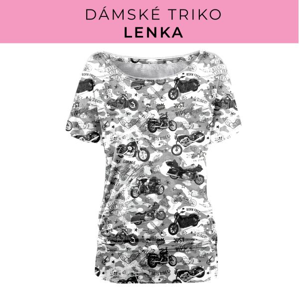 DÁMSKÝ střih - Triko Lenka