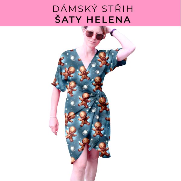 Dámský střih na šaty  Helena
