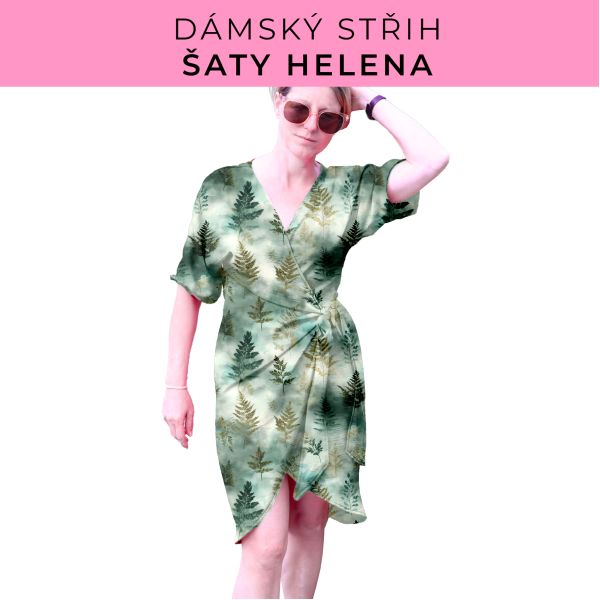 Dámský střih na šaty  Helena