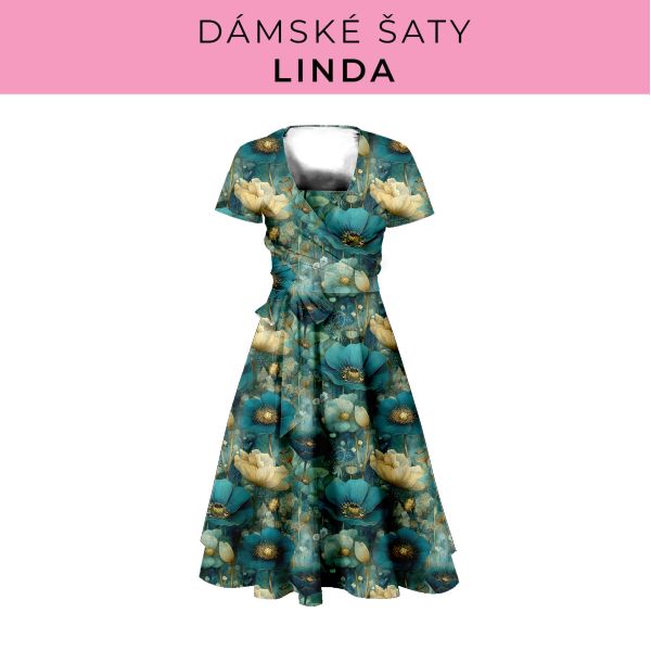 DÁMSKÝ střih - šaty Linda