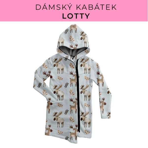 DÁMSKÝ střih - Kabátek Lotty
