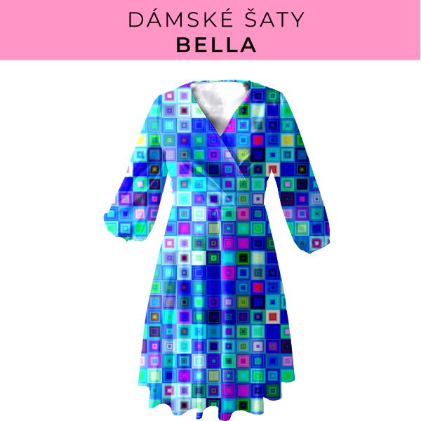 DÁMSKÝ střih - šaty Bella