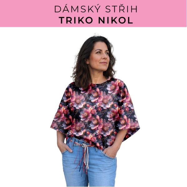 Dámský střih -  triko Nikol