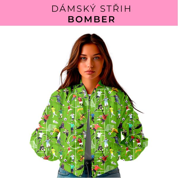 DÁMSKÝ střih - Bomber