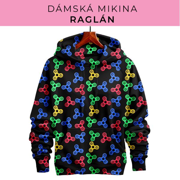 DÁMSKÝ střih - mikina raglán