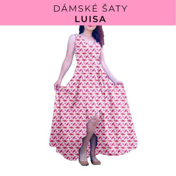 DÁMSKÝ střih - šaty Luisa