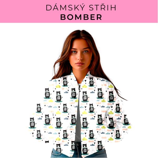 DÁMSKÝ střih - Bomber
