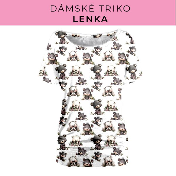 DÁMSKÝ střih - Triko Lenka