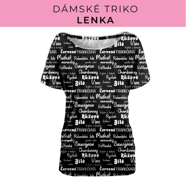 DÁMSKÝ střih - Triko Lenka