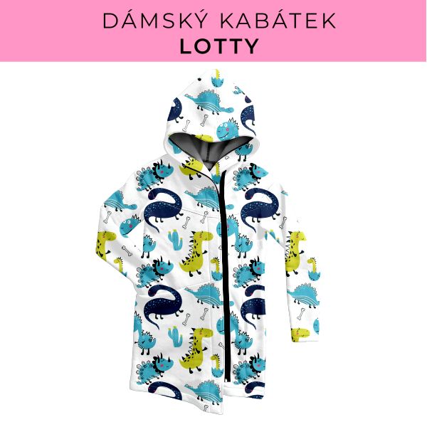 DÁMSKÝ střih - Kabátek Lotty