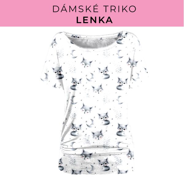 DÁMSKÝ střih - Triko Lenka