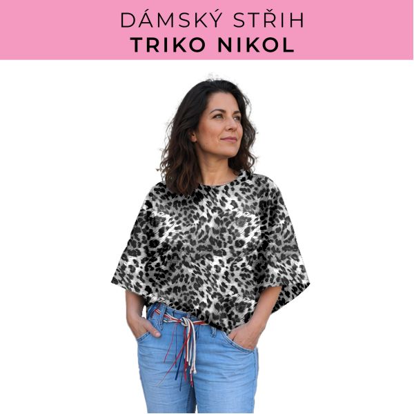 Dámský střih -  triko Nikol