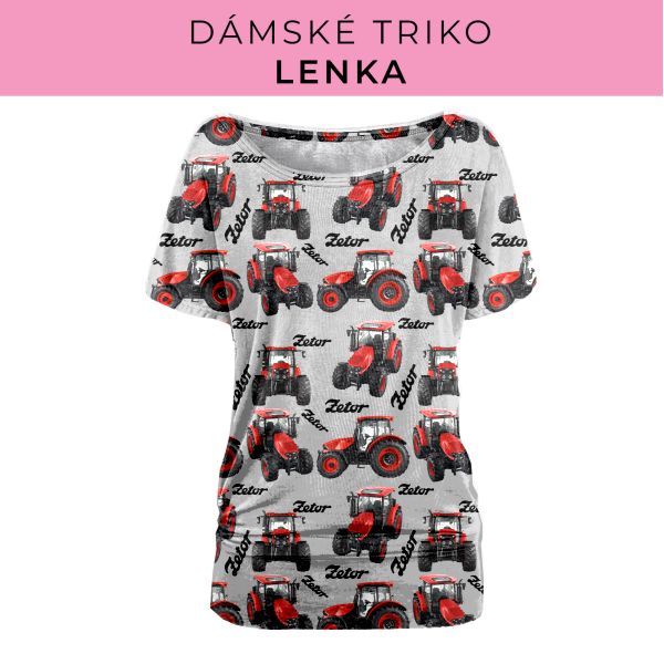 DÁMSKÝ střih - Triko Lenka