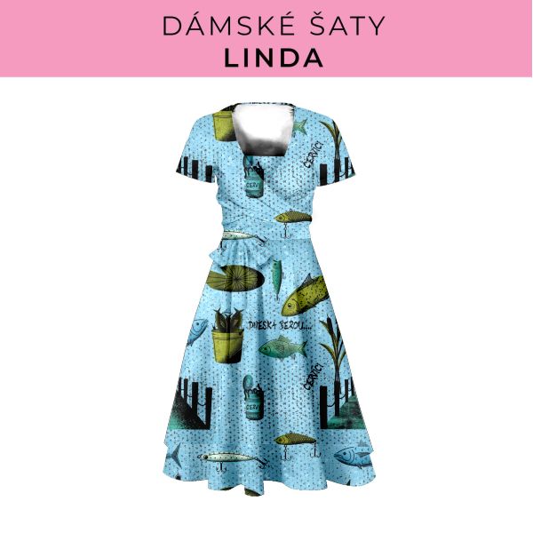 DÁMSKÝ střih - šaty Linda