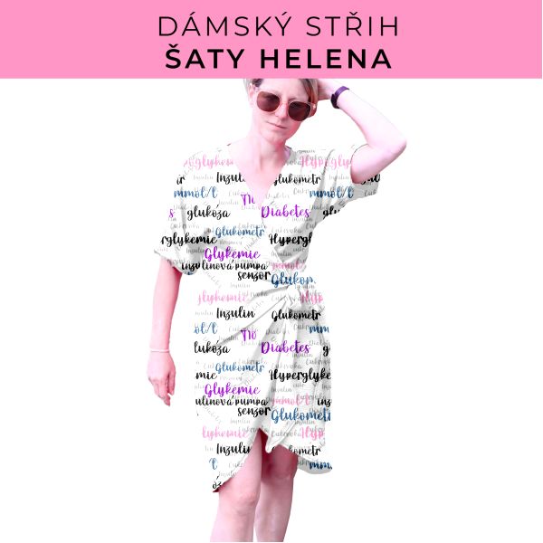 Dámský střih na šaty  Helena