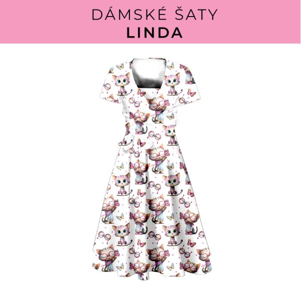 DÁMSKÝ střih - šaty Linda