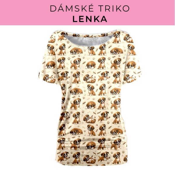 DÁMSKÝ střih - Triko Lenka