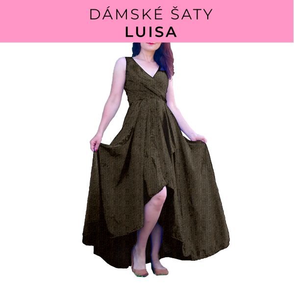 DÁMSKÝ střih - šaty Luisa