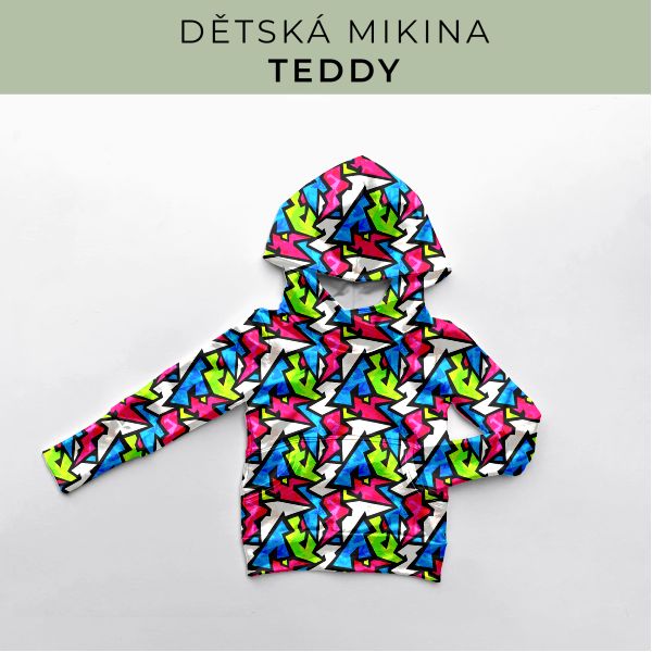DĚTSKÝ střih - Mikina Teddy
