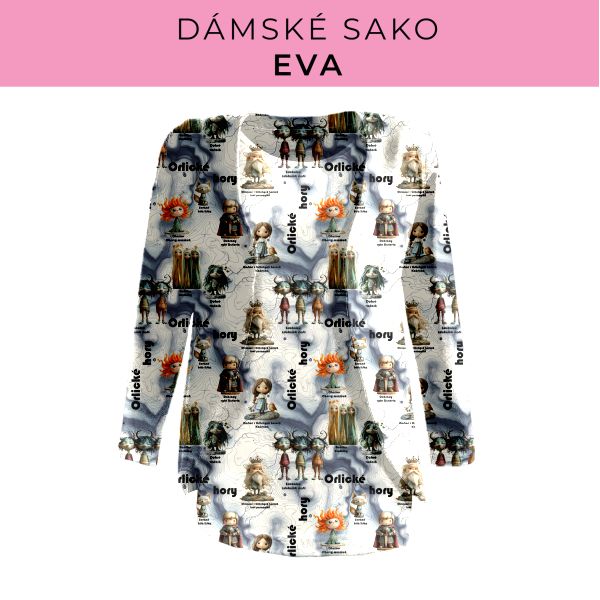 DÁMSKÝ střih - sako Eva