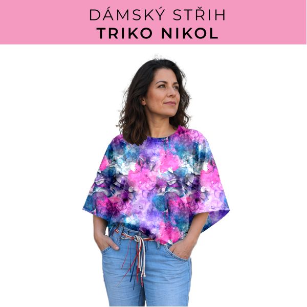 Dámský střih -  triko Nikol
