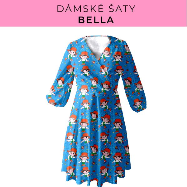 DÁMSKÝ střih - šaty Bella