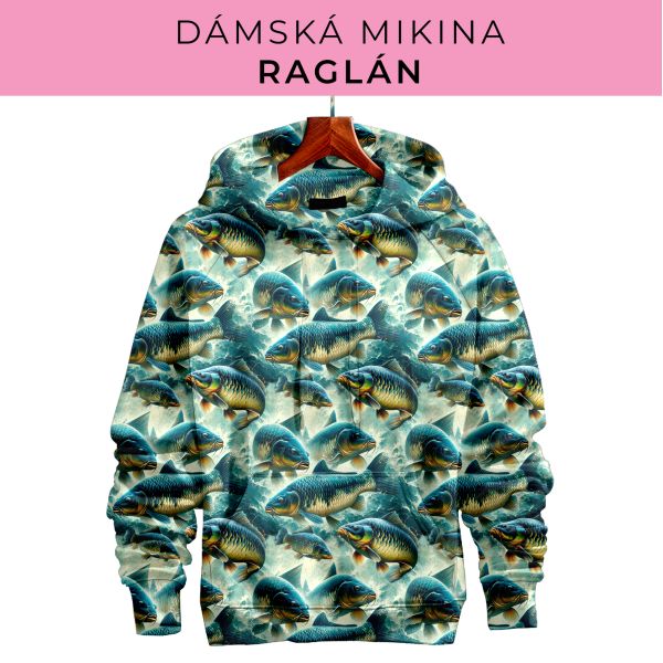 DÁMSKÝ střih - mikina raglán