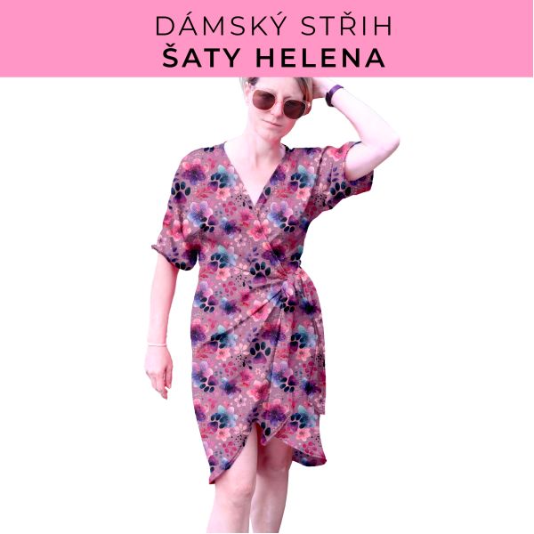 Dámský střih na šaty  Helena