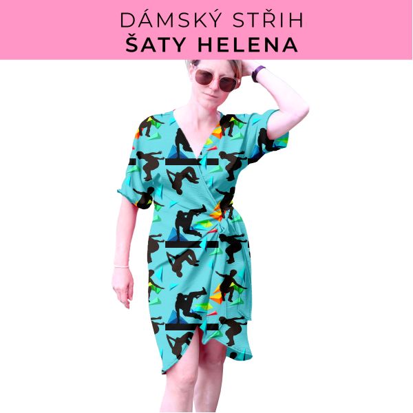 Dámský střih na šaty  Helena
