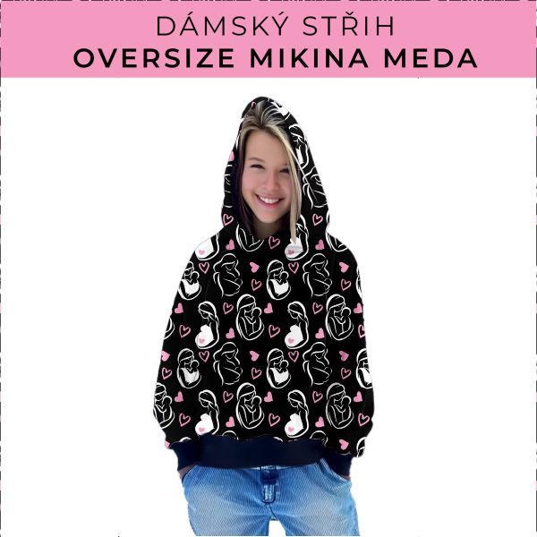 Dámský střih - mikina Meda