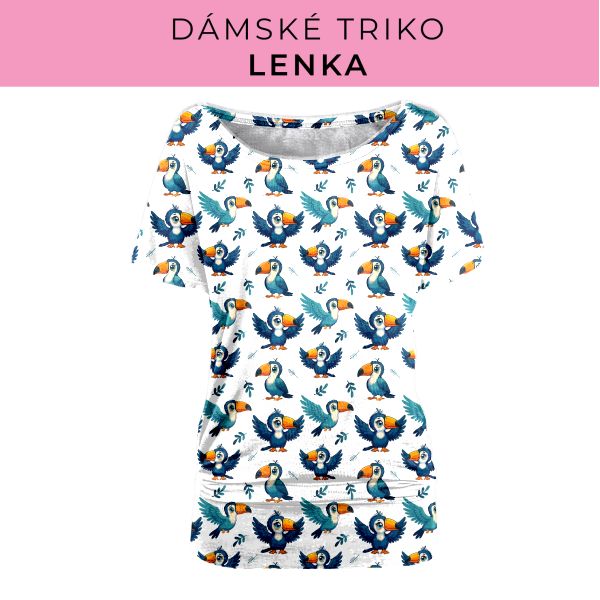 DÁMSKÝ střih - Triko Lenka