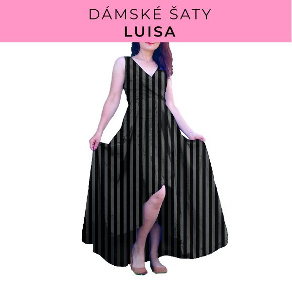 DÁMSKÝ střih - šaty Luisa