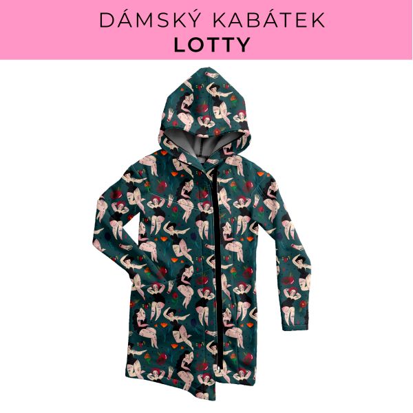 DÁMSKÝ střih - Kabátek Lotty