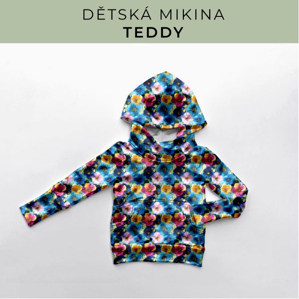 DĚTSKÝ střih - Mikina Teddy